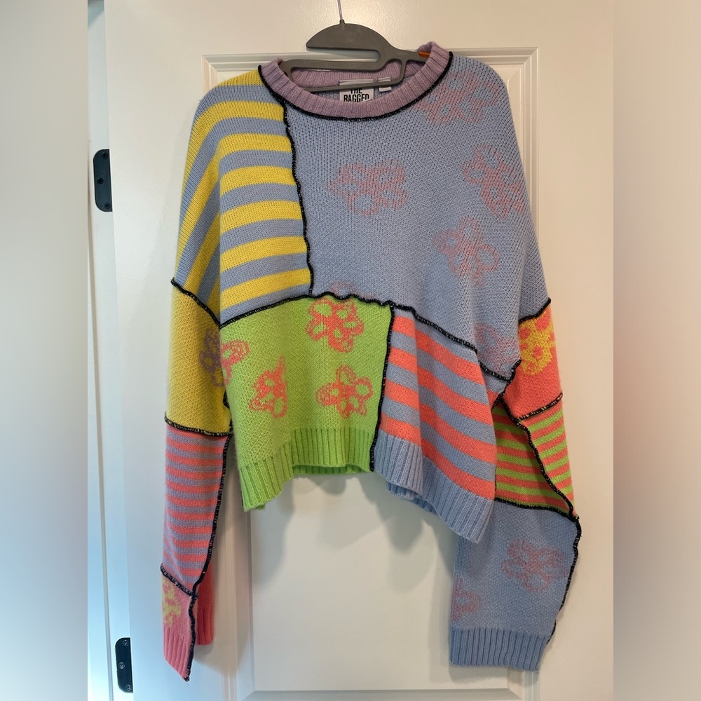 The Ragged Priest Colorful Sweater